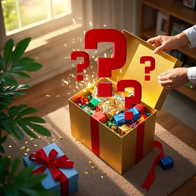 Ultimate Mystery Box – Premium Black Packaging with Unique Random Gifts. Age 6-12
