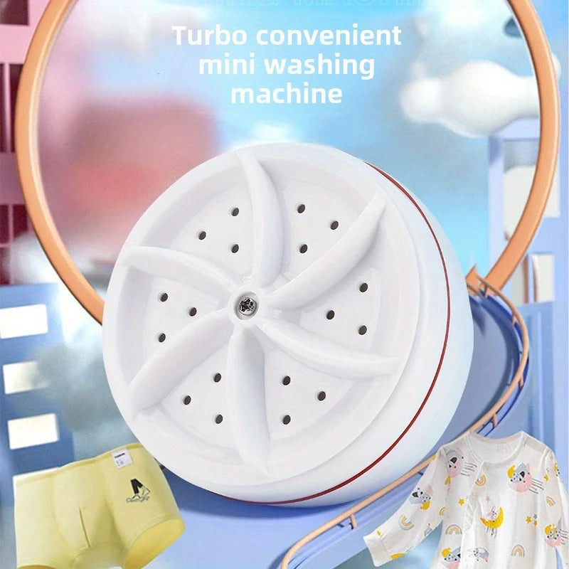 Portable Turbo Mini Washing Machine. Deep Clean Clothes and Decontamination
9405062696
