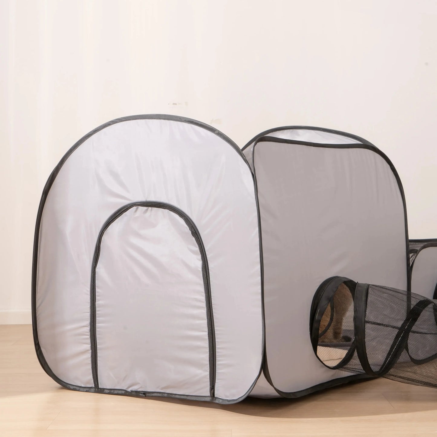 Cats/Dogs Delivery Room, With Play Tunnel Foldable Pets Nest