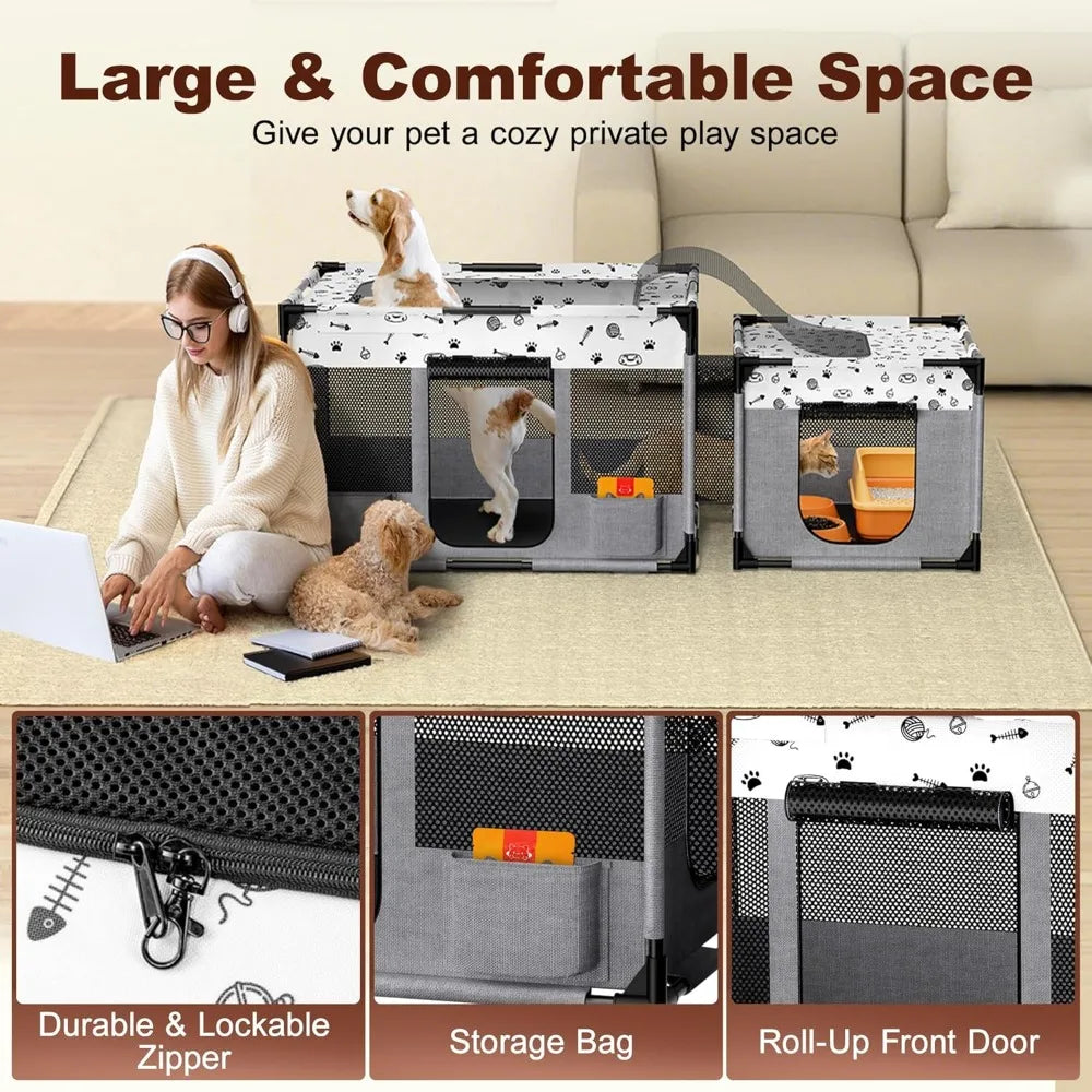 Portable Cat Playpen