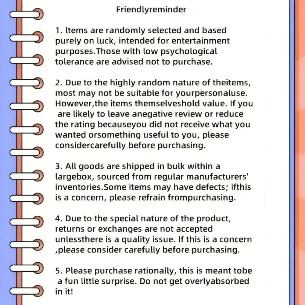 Mystery Surprise Box, Random Unique Gifts. Fun Treasures, Ideal for Adults & Kids