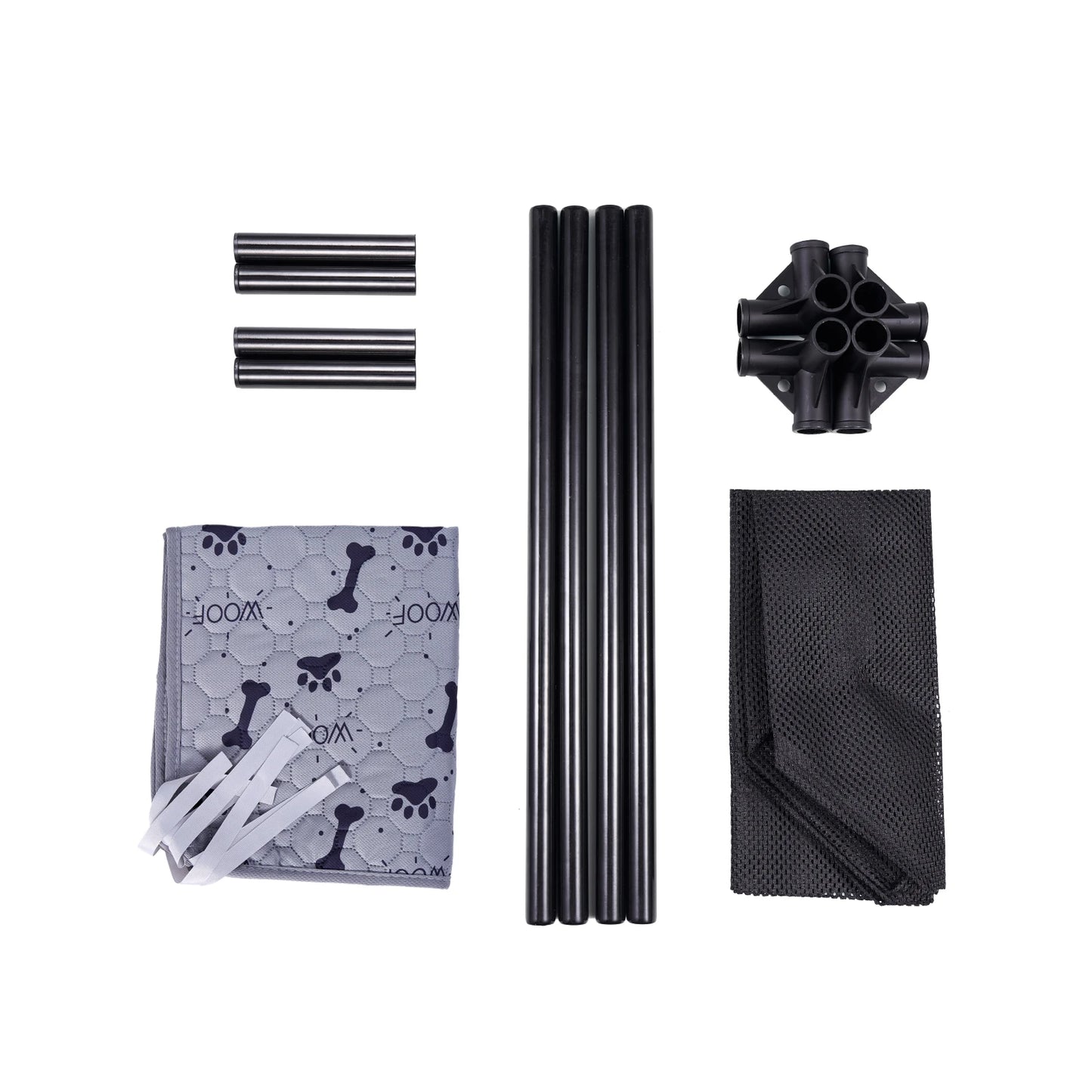 Portable Metal Frame Elevated Dog /Cat Bed, Easy to Clean, Breathable mesh,