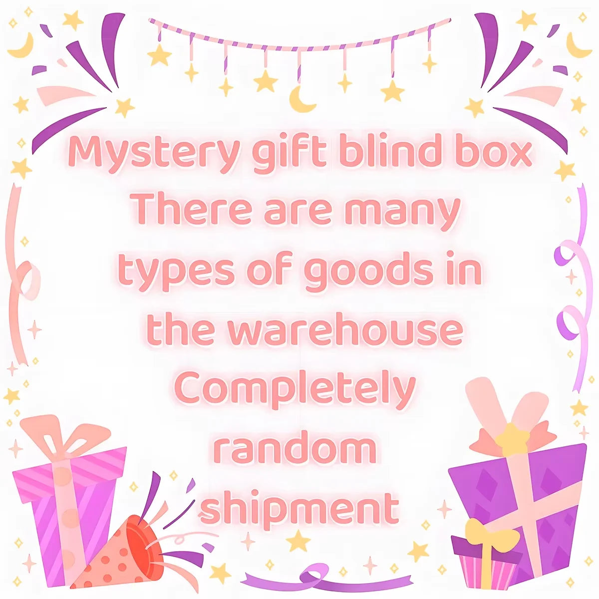 Mysterious Box for Adults/Teens Unique Random High-Quality Items, Black Packaging,